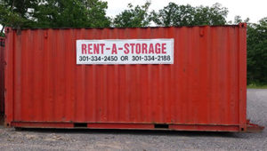 Job Site Storage Container Exterior